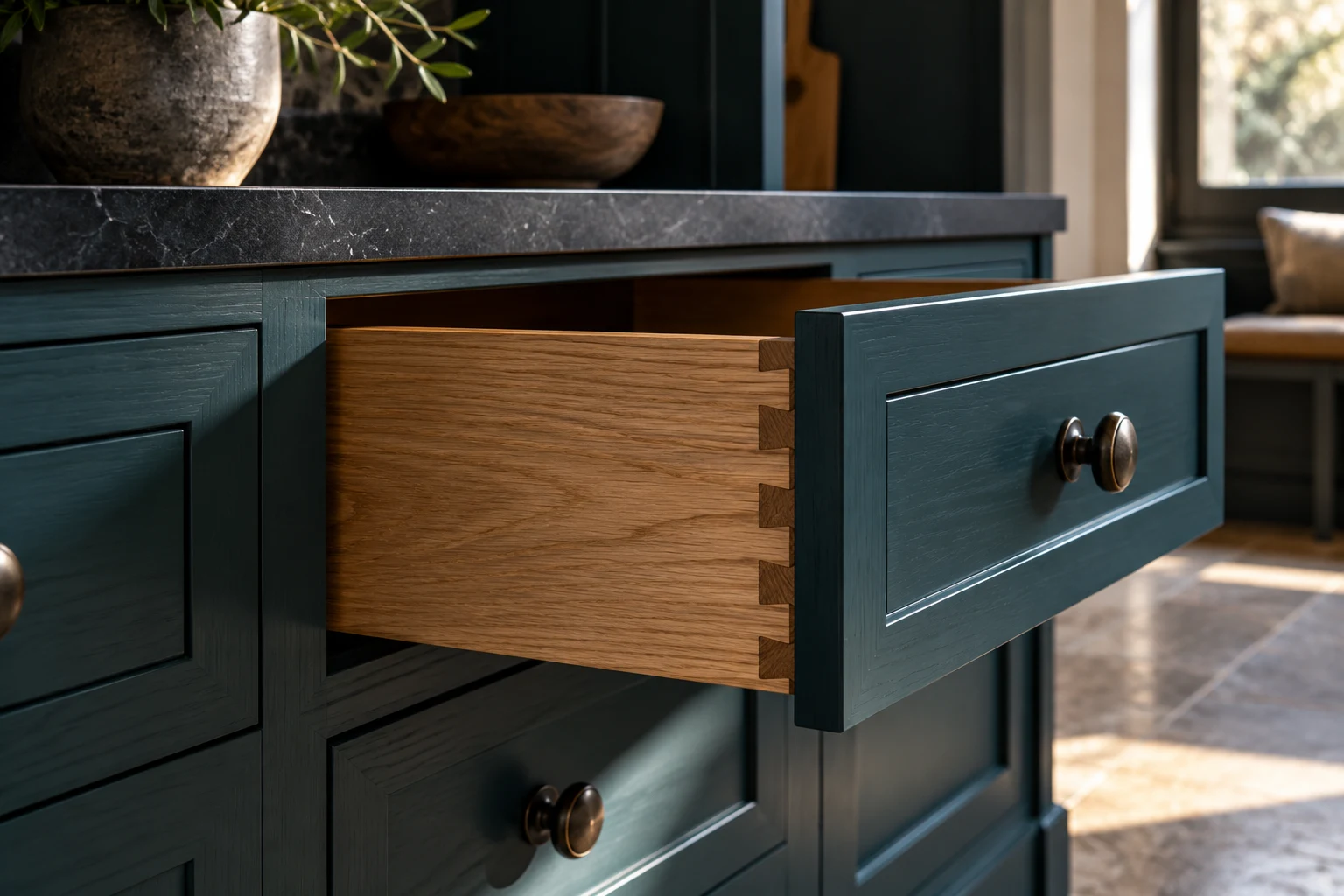 Illustrative timber joinery joint, fitting or edge detail