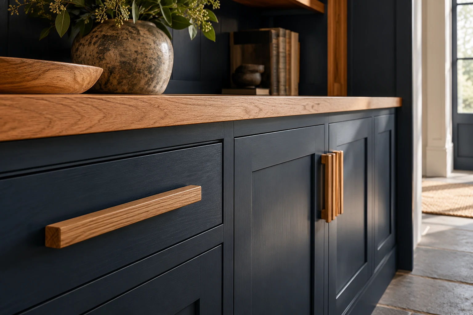 Illustrative timber joinery joint, fitting or edge detail