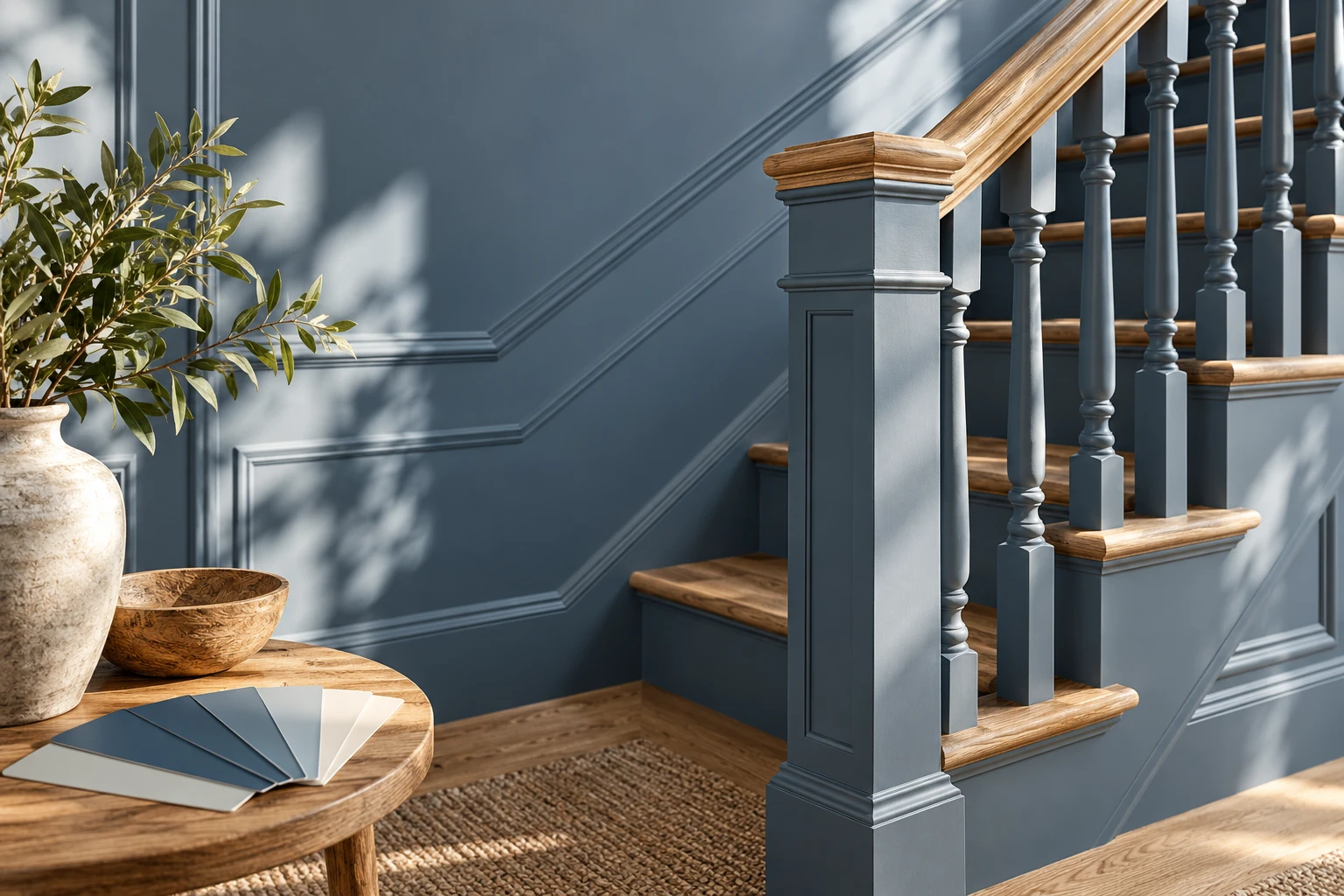 Illustrative painted joinery and surface finish detail