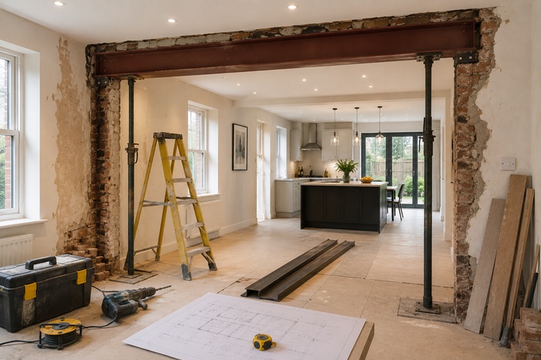 Opening Up a London Home: Before a Wall Comes Down