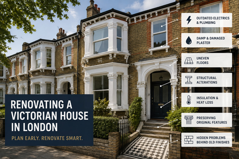 Renovating a Victorian House in London: What to Plan For